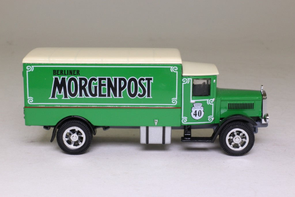 Matchbox Collectibles YPP03; 1932 Mercedes-Benz L5 Truck; Berliner Morgenpost